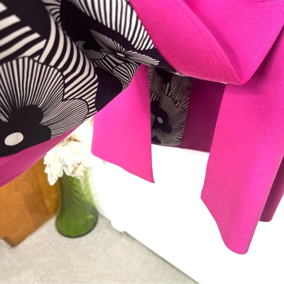 IDEOLOGY BRIGHT PINK BELTED TRENCH COAT SIZE LARGE “Barbie Pink” - Picture 11 of 11